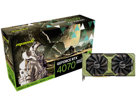 Manli GeForce RTX™ 4070 Super(M2561+N693)[Discontinued]